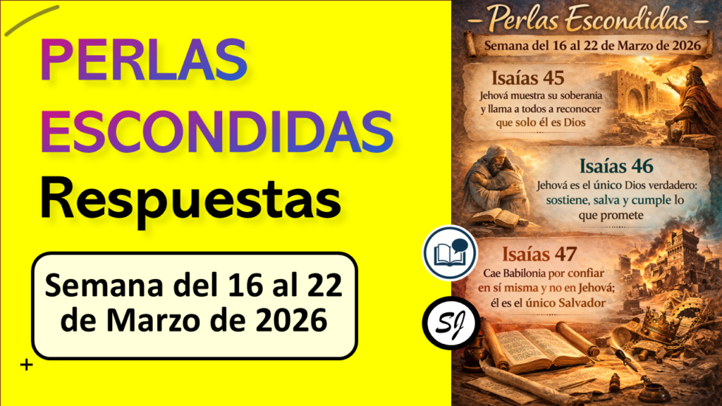 BUSQUEMOS PERLAS ESCONDIDAS de esta semana del 16 al 22 de Marzo de 2026