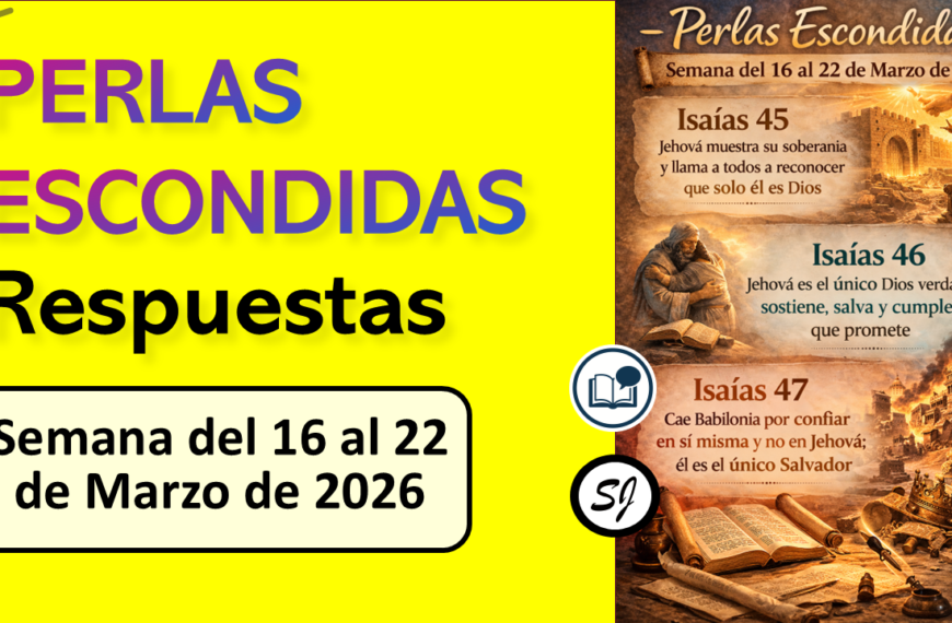 BUSQUEMOS PERLAS ESCONDIDAS de esta semana del 16 al 22 de Marzo de 2026