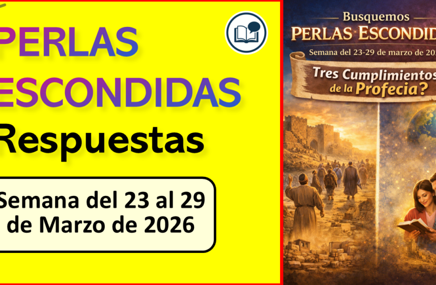 BUSQUEMOS PERLAS ESCONDIDAS de esta semana del 23 al 29 de Marzo de 2026