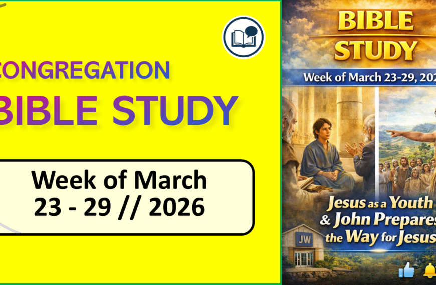 Gongregation Bible Study