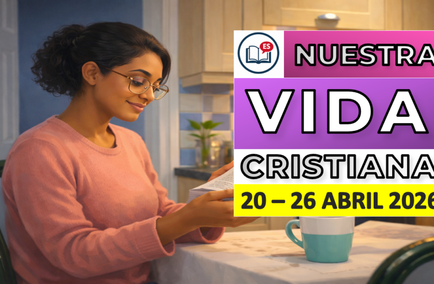 nuestra vida cristiana 20 al 26 de abril 2026