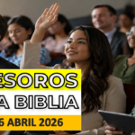 tesoros de la biblia semana del 13 al 19 de abril 2026