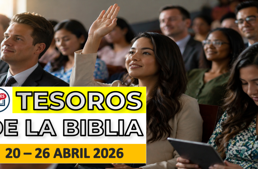 Tesoros de la Biblia tesoros de la biblia semana del 13 al 19 de abril 2026