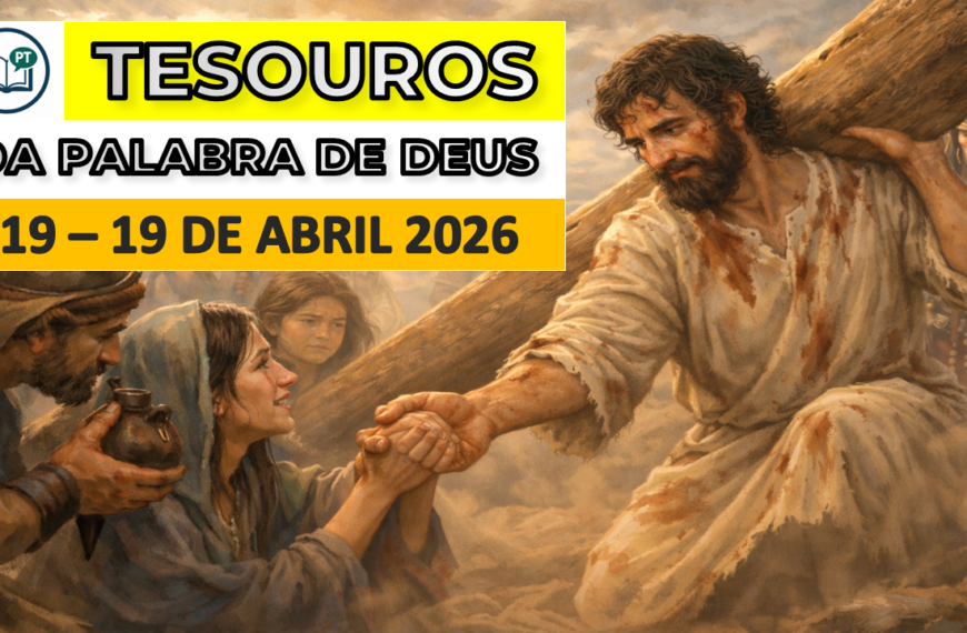 Tesoros de la Biblia semana del 13 al 19 de abril de 2026