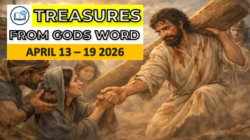 Tesoros de la Biblia semana del 13 al 19 de abril de 2026