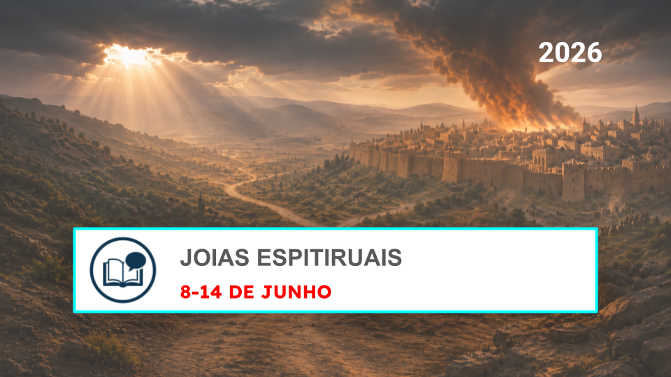 Procuremos Pérolas Escondidas para a semana de 8 a 14 do mês de junho de 2026 Busquemos Perlas Escondidas para la semana del 8 al 14 de junio 2026