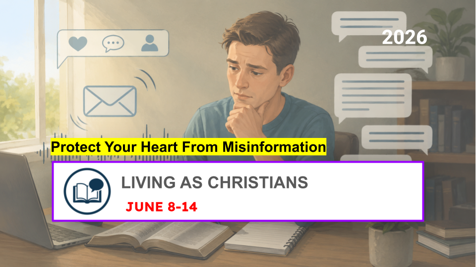 Nuestra Vida Cristiana para la semana del 8 al 14 de junio de 2026
