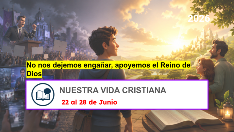 Nuestra Vida Cristiana para la semana del 22 al 28 de junio de 2026