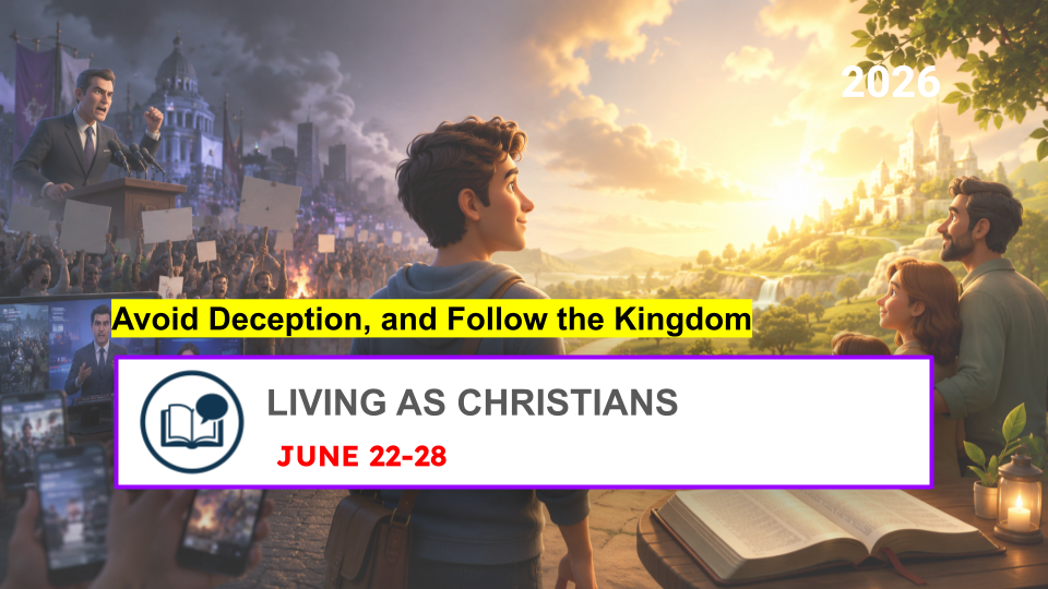 Nuestra Vida Cristiana para la semana del 22 al 28 de junio de 2026