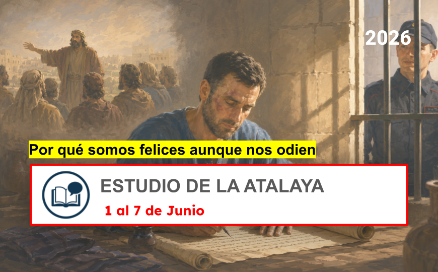 Comments for the JW Meeting Estudio de la Atalaya para la semana del 1 al 7 de junio de 2026 con comentarios y respuestas cortas.