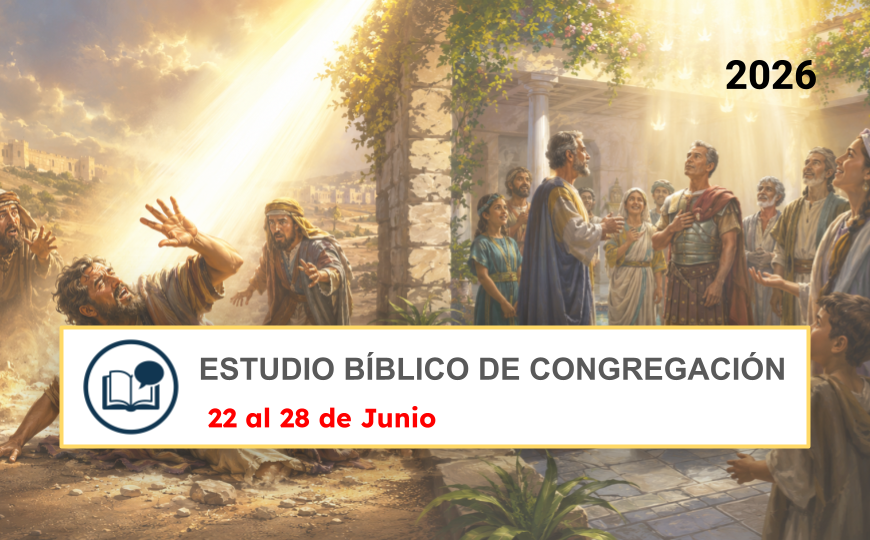 Estudio del Libro para la semana del 22 al 28 de junio de 2026