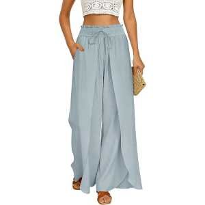 Pantalón palazzo ancho elegante