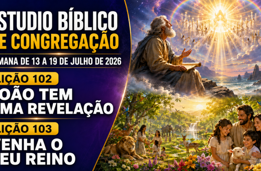 Estudio del Libro con comentarios preparados para la semana del 13 al 19 de julio de 2026.