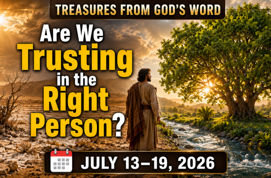 Comments for the JW Meeting Tesoros de la Biblia para la semana del 13 al 19 de julio de 2026