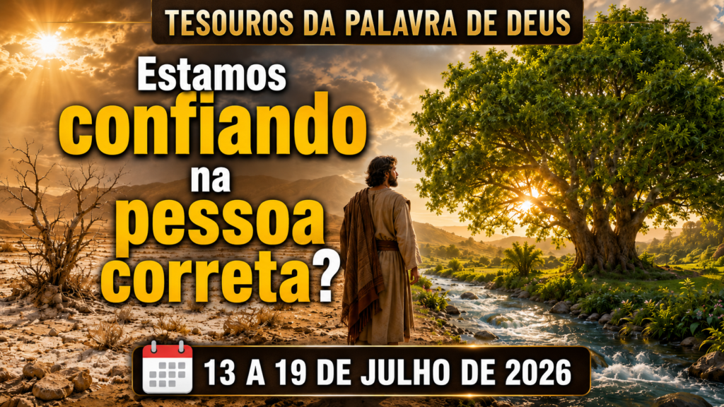 Tesoros de la Biblia para la semana del 13 al 19 de julio de 2026
