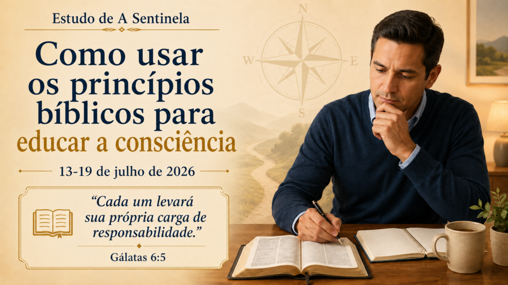 Estudio de La Atalaya semana del 13 al 19 de julio de 2026