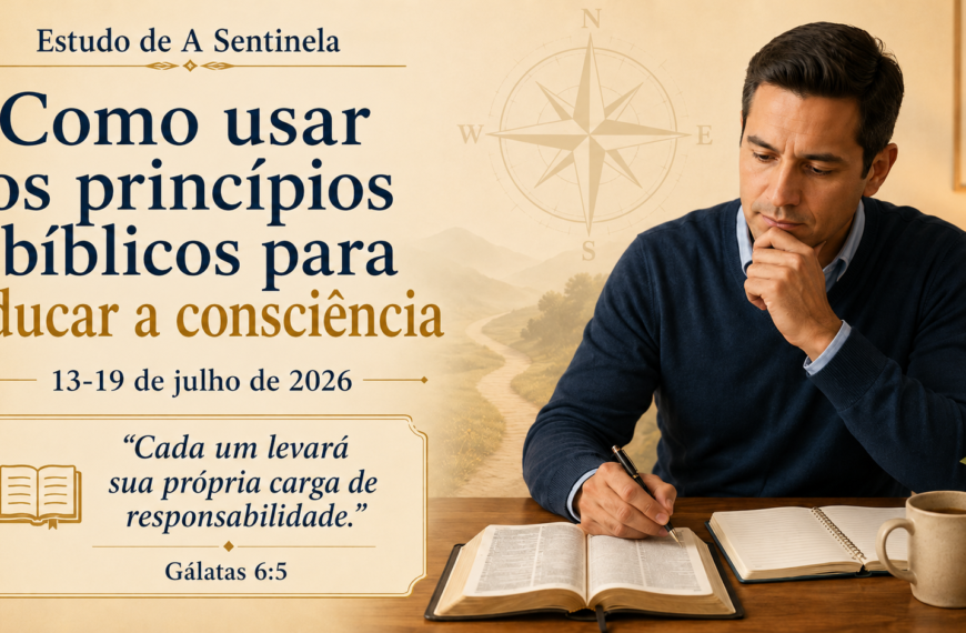 Estudio de La Atalaya semana del 13 al 19 de julio de 2026