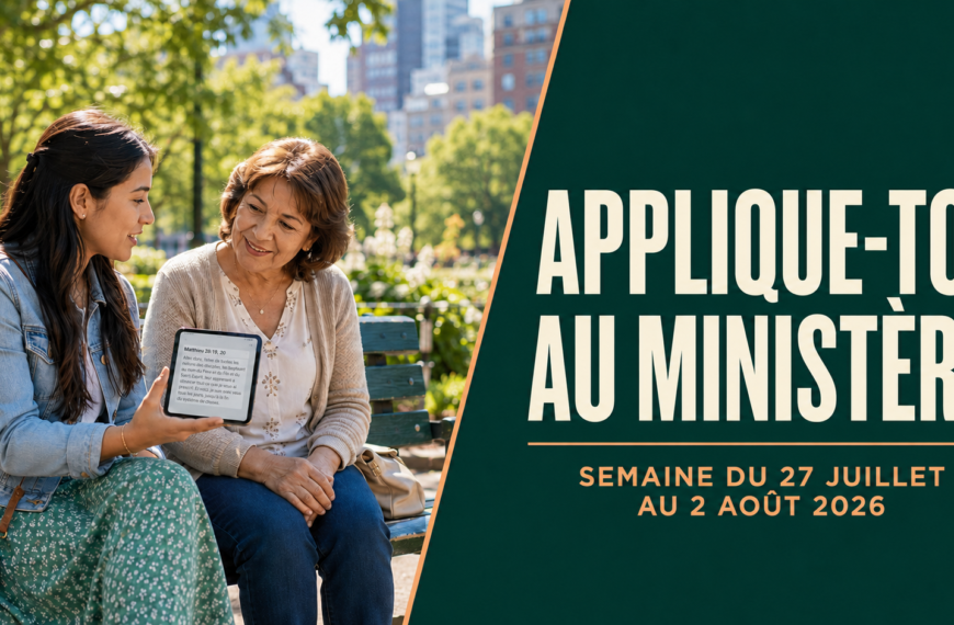 Applique-toi au ministère Seamos Mejores Maestros semana del 27 de julio al 2 de agosto 2026