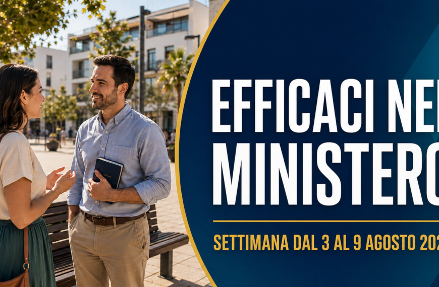 Efficaci nel ministero Seamos Mejores Maestros semana del 3 al 9 de agosto de 2026