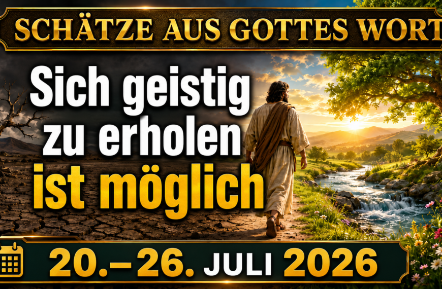 Schätze aus Gottes Wort Tesoros de la Biblia semana del 20 al 26 de Julio de 2026