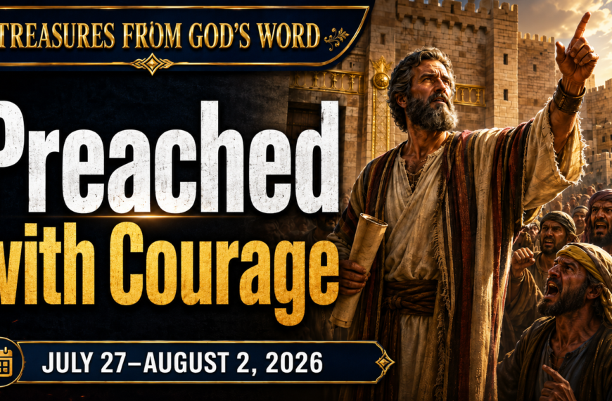 Comments for the JW Meeting Tesoros de la Biblia semana del 27 de julio al 2 de agosto 2026