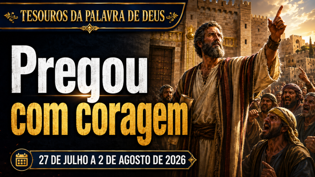 Tesoros de la Biblia semana del 27 de julio al 2 de agosto 2026