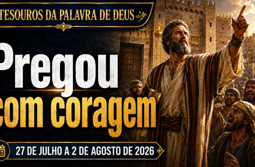 Tesoros de la Biblia semana del 27 de julio al 2 de agosto 2026