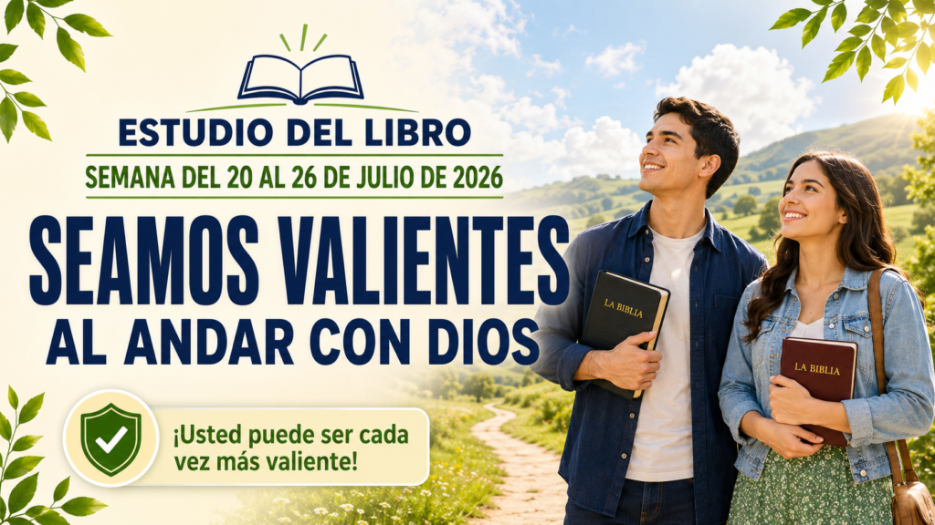 Estudio del Libro semana del 20 al 26 de julio 2026