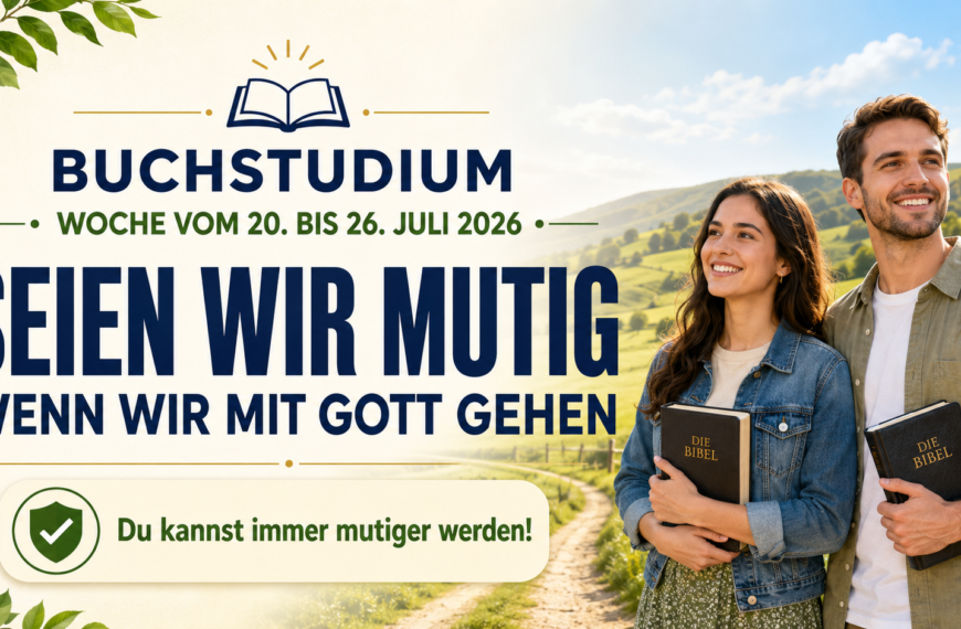 Versammlungsbibelstudium Estudio del Libro semana del 20 al 26 de julio 2026