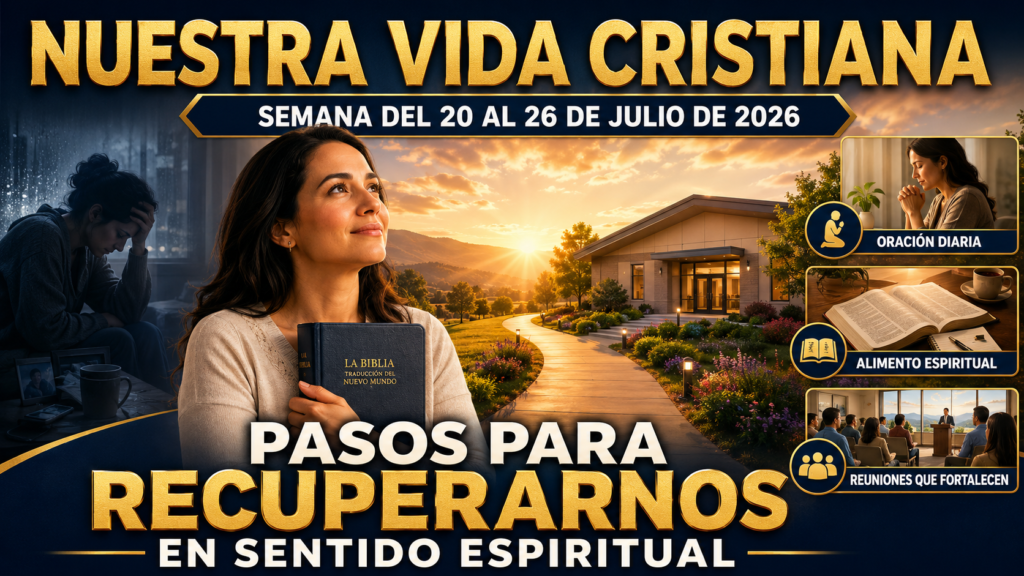 Nuestra Vida Cristiana - Semana del 20 al 26 de julio de 2026 Nuestra Vida Cristiana semana del 20 al 26 de julio de 2026