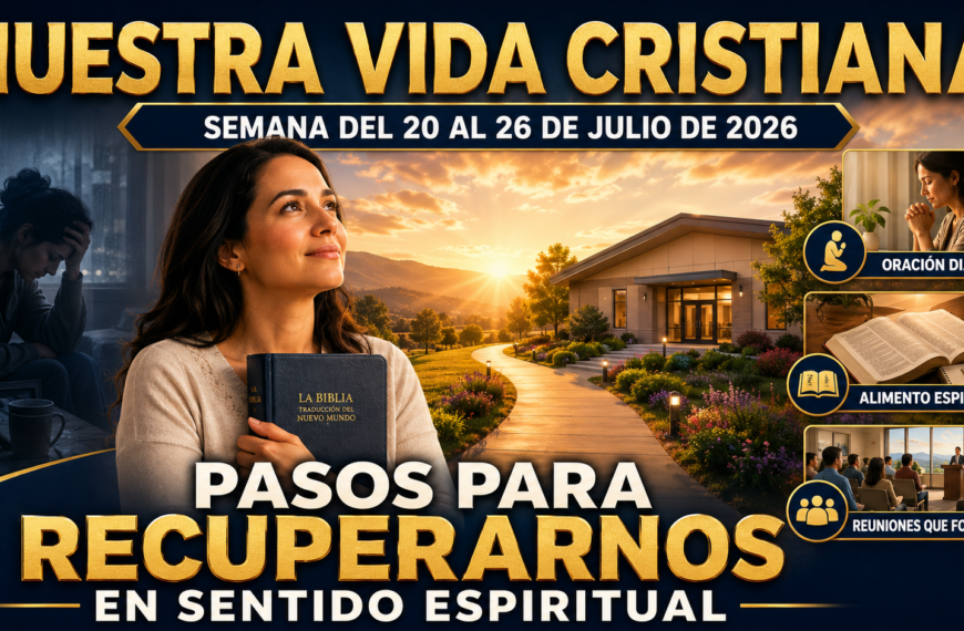 Nuestra Vida Cristiana semana del 20 al 26 de julio de 2026