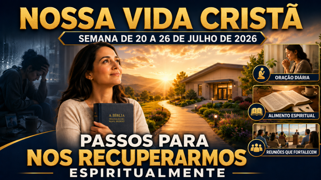 Nossa Vida Cristã — Semana de 20 a 26 de julho de 2026 Nuestra Vida Cristiana semana del 20 al 26 de julio de 2026