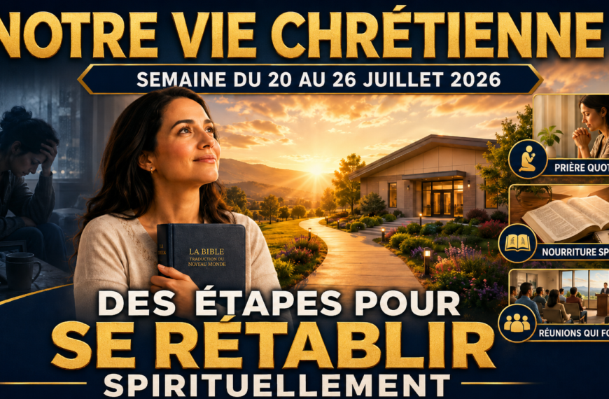 Vie chrétienne Nuestra Vida Cristiana semana del 20 al 26 de julio de 2026