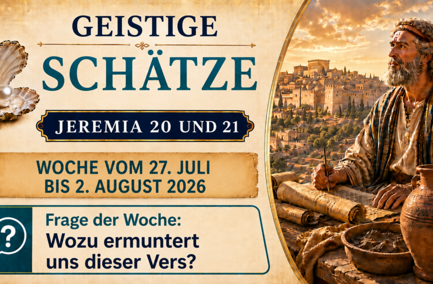 Nach geistigen Schätzen graben Busquemos Perlas Escondidas semana del 27 de julio al 2 de agosto de 2026