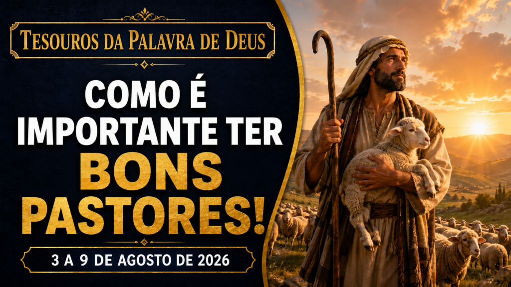 Tesoros de la Biblia semana del 3 al 9 de agosto de 2026
