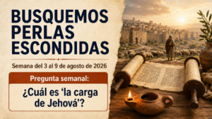 Busquemos Perlas Escondidas semana del 3 al 9 de agosto de 2026