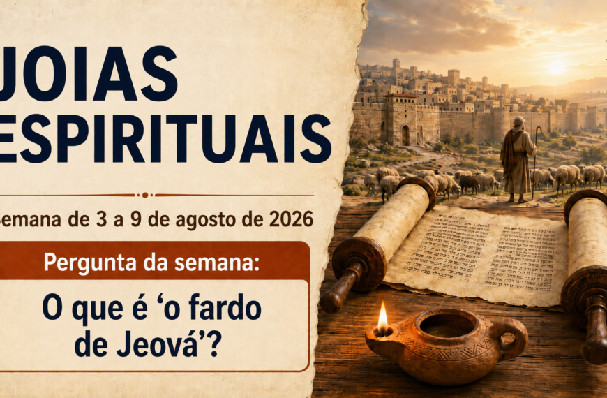 Comentários para a reunião TJ Busquemos Perlas Escondidas semana del 3 al 9 de agosto de 2026
