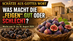 Schätze aus Gottes Wort für die Woche vom 10. bis 16. August 2026