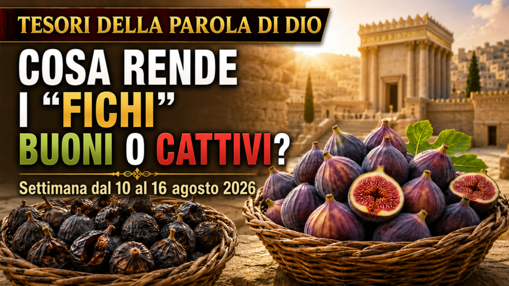 Tesoros de la Biblia semana del 10 al 16 de agosto de 2026