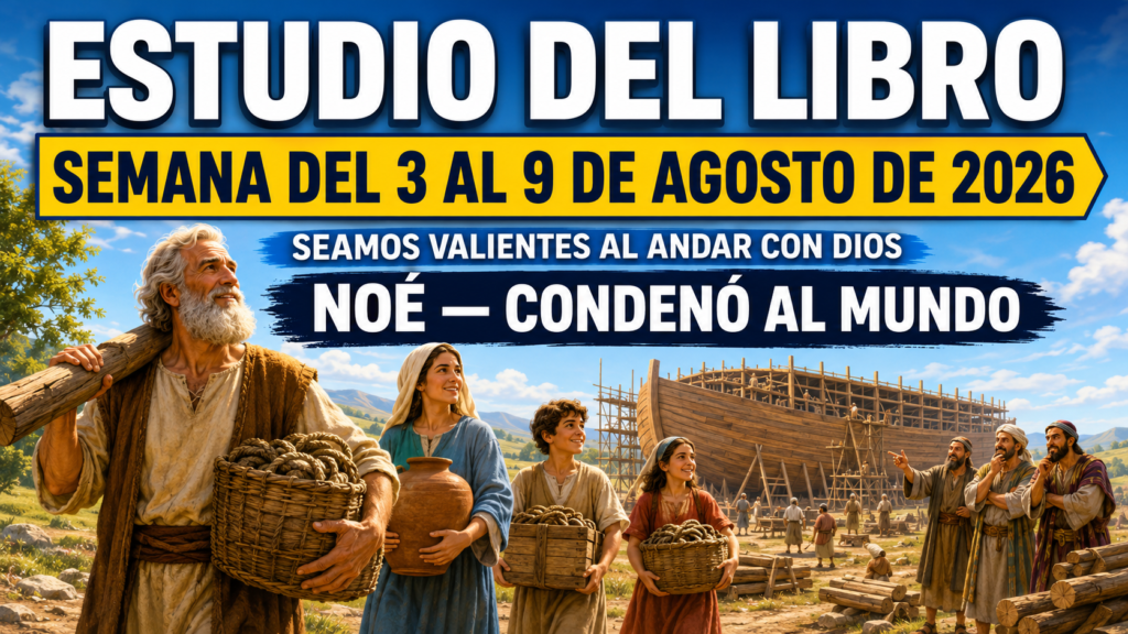 Изучение Библии в собрании — неделя 3—9 августа 2026 года Estudio del Libro para la semana del 3 al 9 de agosto de 2026