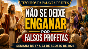 Tesouros da Palavra de Deus para a semana de 17 a 23 de agosto de 2026