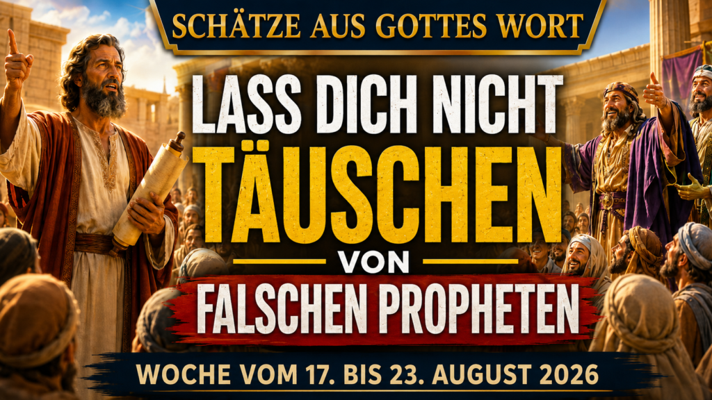 Tesoros de la Biblia semana del 17 al 23 de agosto de 2026