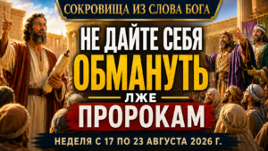 Сокровища из Слова Бога на неделю 17–23 августа 2026 года