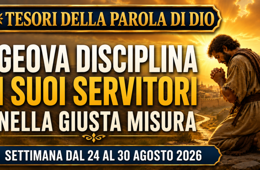 Tesoros de la Biblia semana del 24 al 30 de agosto de 2026