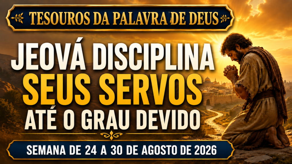 Tesoros de la Biblia semana del 24 al 30 de agosto de 2026