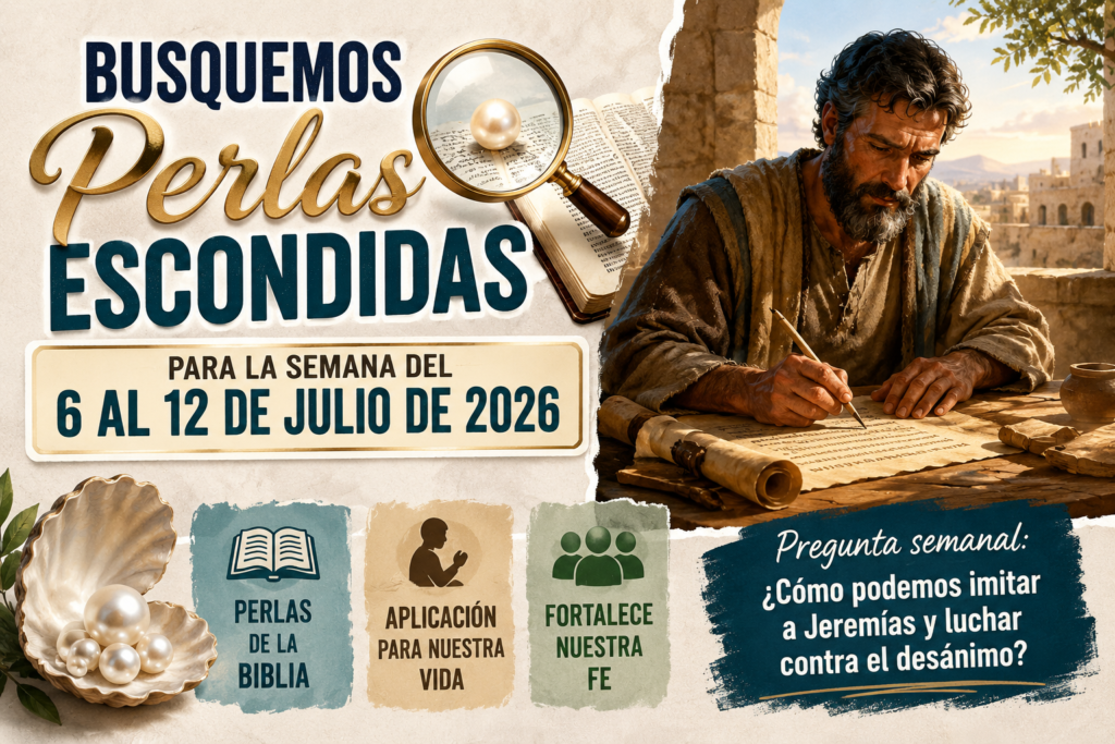 Busquemos Perlas Escondidas semana del 6 al 12 de julio de 2026
