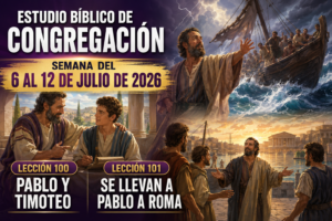 Estudio del Libro semana del 6 al 12 de Julio de 2026