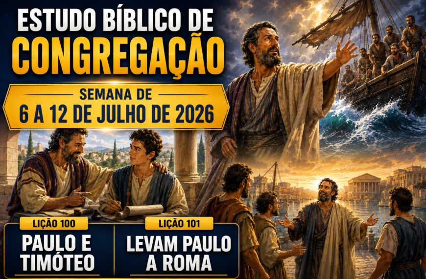 Estudio del Libro semana del 6 al 12 de Julio de 2026
