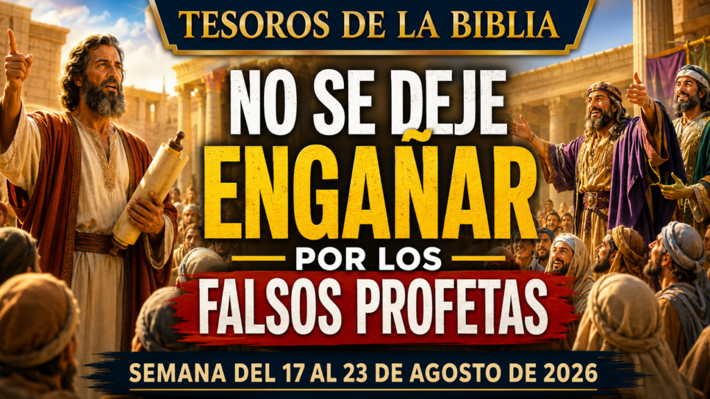 Tesoros de la Biblia semana del 17 al 23 de agosto de 2026