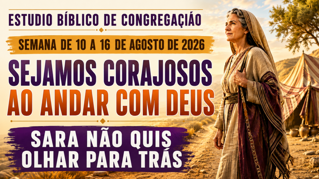Estudio del Libro para la semana del 10 al 16 de agosto de 2026